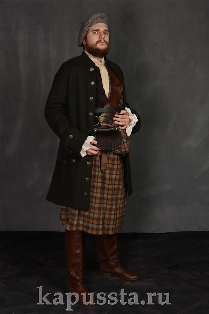 Шотландский мужской костюм